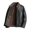 New shearling fleece jacket: trendy, stylish, lightweight business casual with a square neck
