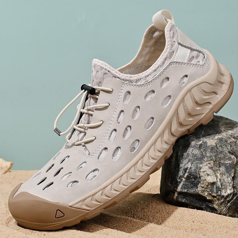 Summer Breathable Outdoor Casual Shoes Men Sneakers Antiskid Slip On Walking Shoes Moccasins Man Shoes