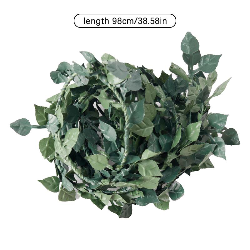 1/12 Dollhouse Simulation Rose Flower Vine Rattan Strip Model Dollhouse Miniature Garden Decoration Micro Scene Photo Props