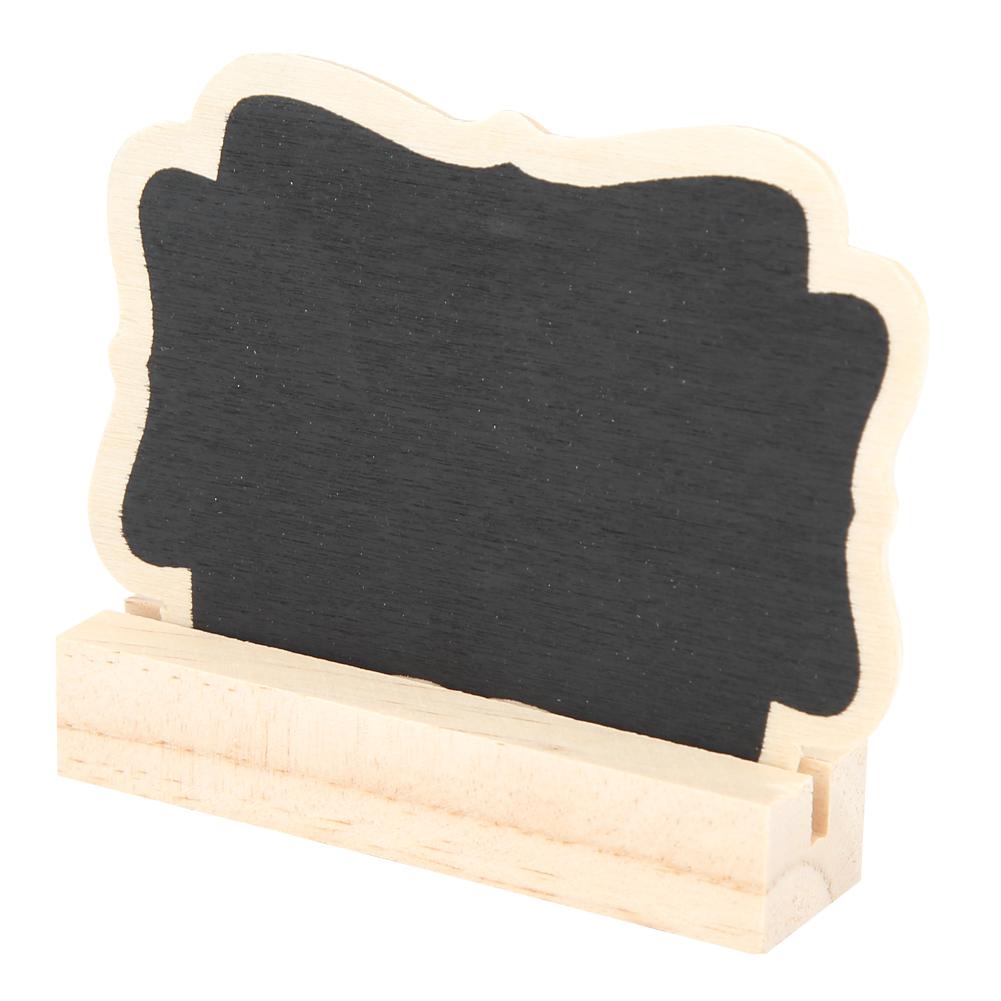 20 Sets Plant Marking Message Board Mini Blackboard Home Office Wedding Table Decoration