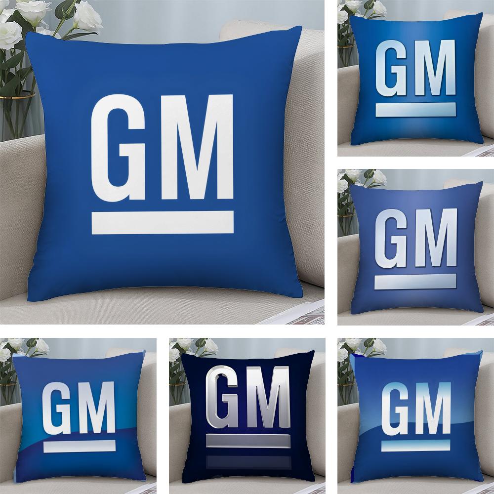 GGeneral MMotors Cushion Cover Pillowcase Ultra Soft Skin Friendly Fabric Cloud Like Comfort Concealed Zipper
