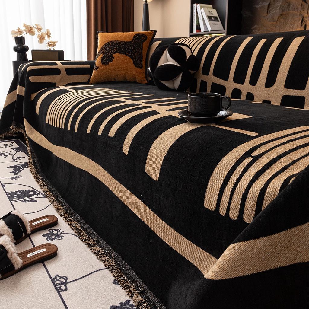 Minimalist High Quality One Piece Full Cover Sofa Cushion All Season Universal Sofa Throw Blanket