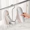 1/4Pcs Stainless Steel U-Shaped Shoe Drying Rack, Windproof, Quick-Dry, Space-Saving Wall-Mounted Hooks For Outdoor & Indoor Use