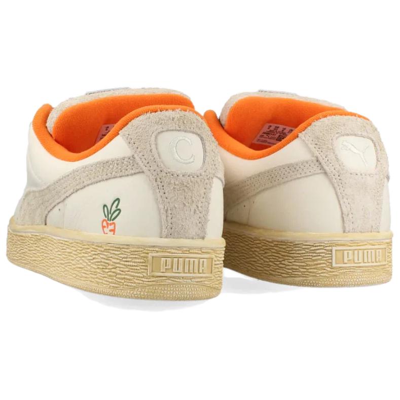 New PUMA Suede Xl Carrots Warm White 398801-01