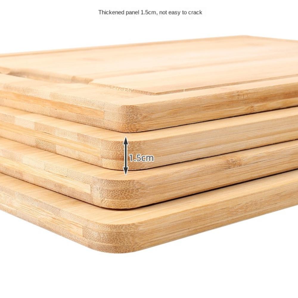 Mit Griff Schneidebrett Rechteck Steakplatte Langlebiges Hackbrett Haushalt