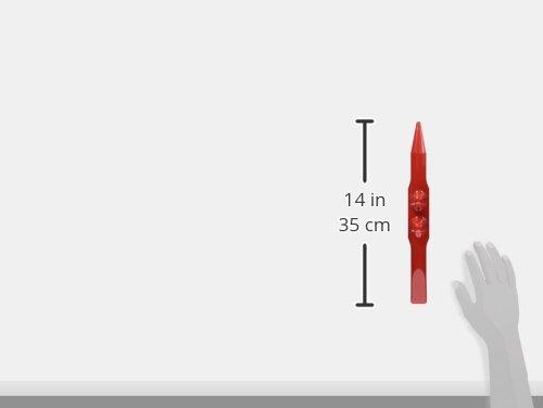 Winterbell KENSHIN Red Stick (Health Massage Stick) Color (Red) A classic item for Kansokuho (foot reflexology) Ideal for calves, backs of knees, etc.