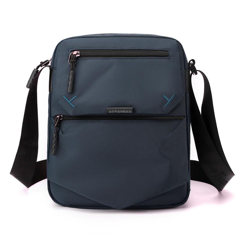 Herren Große Kapazität Mehrfachtaschen Oxford Tasche Schulter Umhängetasche