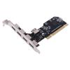 5 Ports USB 2.0 PCI Hub Controller Expansion Card 480Mbps Internal USB 2.0 PCI Card Desktop Converter Card NEC720101 Chipset