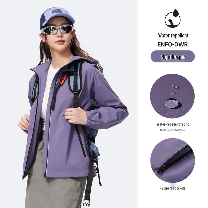 CAMEL Women s Outdoor Windbreaker Jacket S