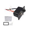 12V Toggle Switches Panel for Yacht Campers Truck Boat 3 Way Fused Marine Bilge Pump Switches Panel with LED Indicator