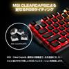 MSI VIGOR GK71 SONIC JP Gaming Keyboard SonicRed Switch KB596