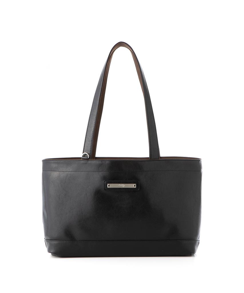 Jolly Reversible Bena Bag - Black/Suede Dark Brown