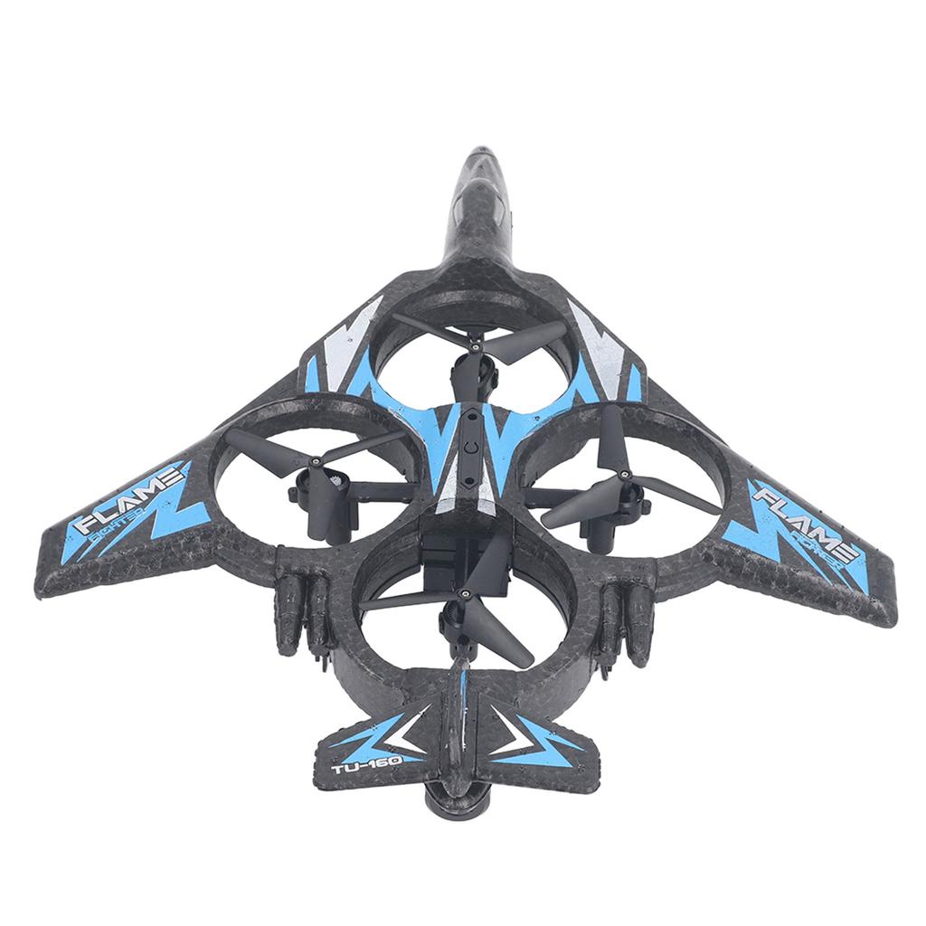 Kids RC Airplane Drone 2.4GHz Foam Remote Control Airplane Quadcopter Helicopter with Gravity