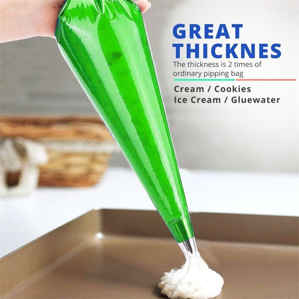 22/50Pcs Extra Large Cake Laminating Bag Extra Thick Pastry Bag New Piping Bag  Baking Tools