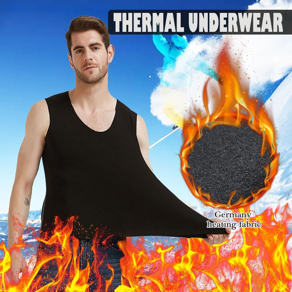 Buy Top Gyms Clothing Singlet Tank Men Seamless Heat Holders Thermal