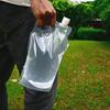 Convenient Portables Water Holder Outdoor Hiking Folding Water Bucket Bag for Camping Family Trip