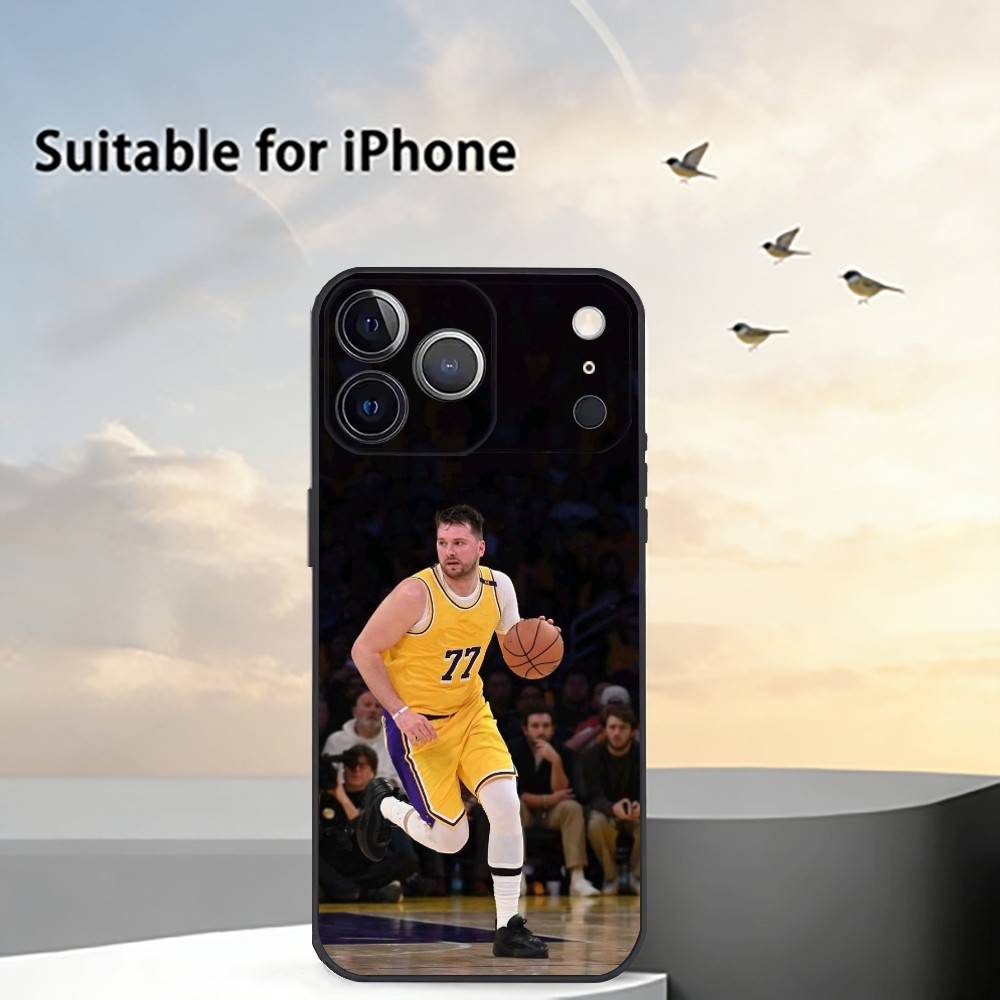 Basketball Sport N-Nikola Jokic Phone Case For iPhone 17,16,15,14,13,12,11 Plus,Pro Max,XS,Soft Silicone Black Cover