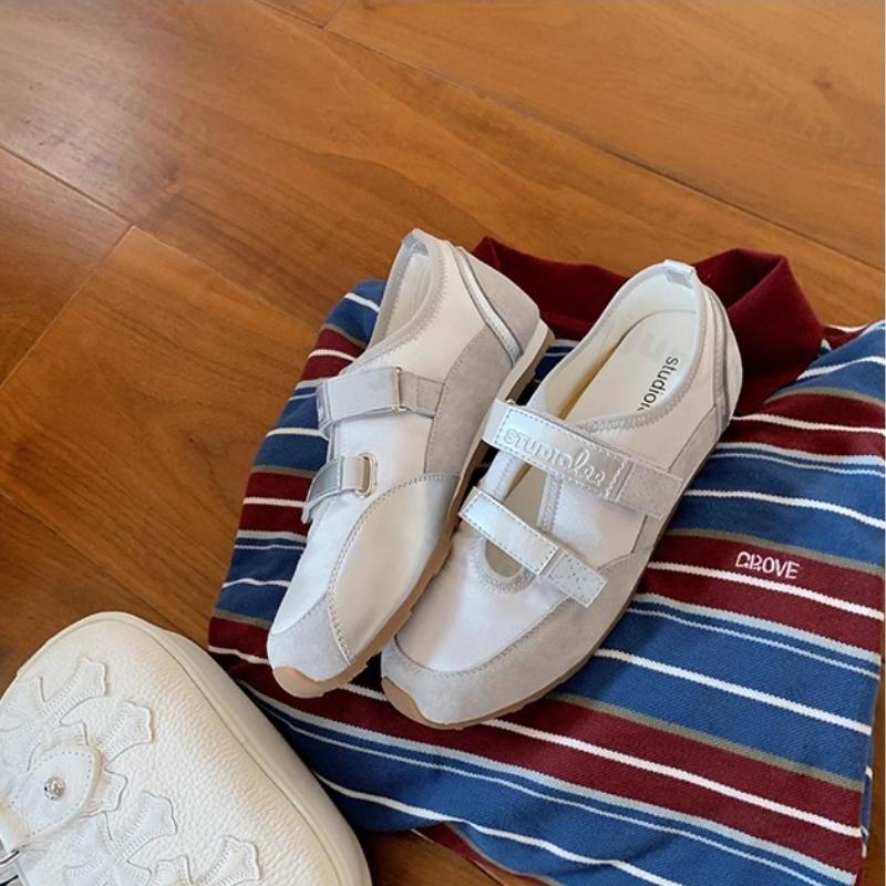 Fashion Women's Mary Jane Shoes 2025 Spring Autumn New Lightweight Comfortable Soft Sole Casual Sneakers Fashion Outdoor Non Slip Flats