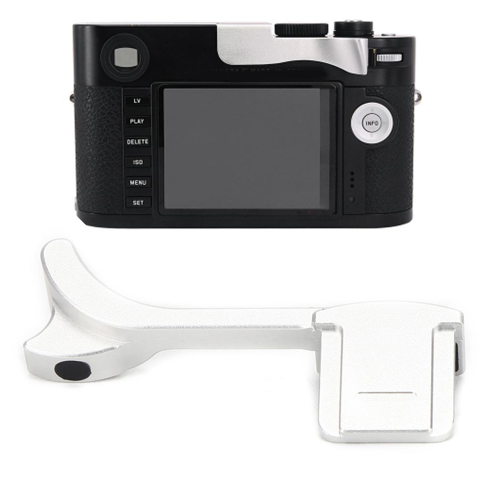 Aluminium Alloy Silver Thumb Grip Finger Handle Accessory for Leica Q Q2 Camera