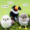 Cat Toy with Induction Movement Birds Toy for Cats Rechargeable Flapping Cat Toys Motion Activated for Indoor Hunting