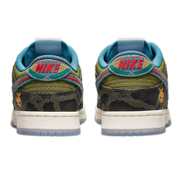 Nike Dunk Low SiEMPRE Familia Unisex Sneakers Green Carbon-Green Rift-Blue DO2160-335