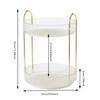 360° Rotatable Desktop Cosmetic Rack Bathroom Shelf Large-capacity Perfume Aromatherapy Skin Care Product Storage Rack Organizer