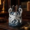 3D Printed Octopus Planter Planter, Artistic Coastal Plant Pot, Decorative Indoor Outdoor Container for Cactus, Succulents, Unique Desk Accessory Sun