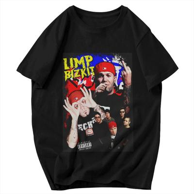 Men T Shirt 2025 Limp Bizkit Band Trending Gifts Y2K Graphic Crewneck Unisex Tops T Shirts
