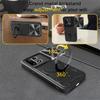 Armor Funda For OnePlus 15 5G Case Slide Camera Lens Protect Back Cover For One Plus 15 OnePlus15 Car Magnetic Holder Ring Cover