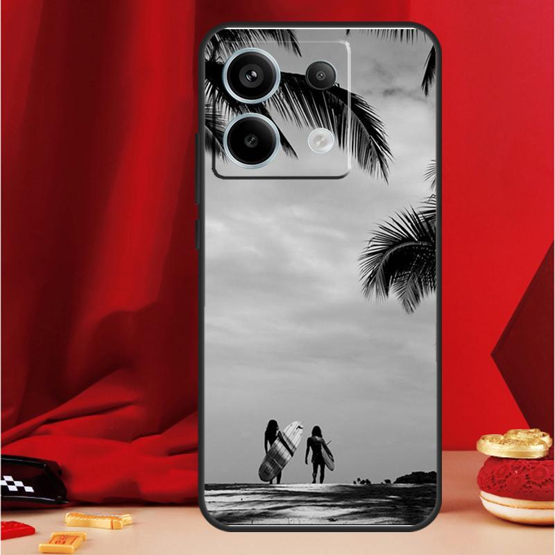 Surfing Wave Phone Case For Xiaomi Redmi Note 13 Pro 12 10 9 8 11 Pro 12S 11S 10S 9S 10A 9C 10C 12C 13C