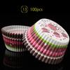 100Pcs Cake Muffin Cupcake Paper Cups Cake Box Cupcakes Liner Mold Kitchen Baking Accessories Cake Mold Cooking Tools