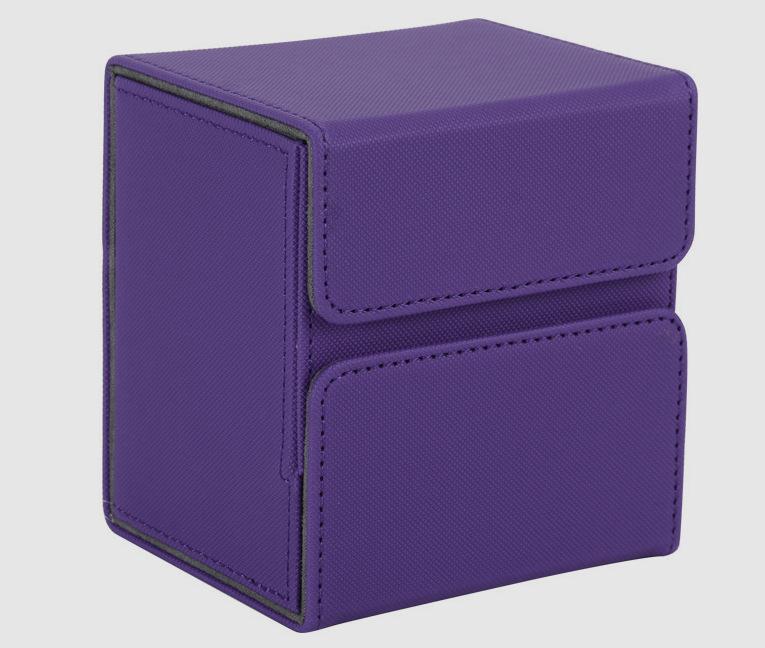 100+ Trading Card Deck Case Leather Magnetic Closure Card Storage Box Magic Card Protectors Fit for YuGiOh MTG Sport Cards