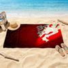 Manchester Beach Towel Super Soft Microfiber Quickdry Fabric Comfortable Lightweight Suitable For Swimming Gym Camping Yoga Vacation