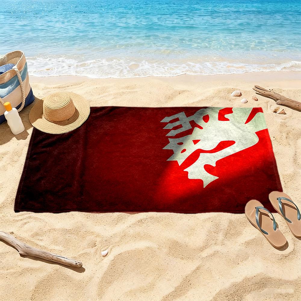 Manchester Beach Towel Super Soft Microfiber Quickdry Fabric Comfortable Lightweight Suitable For Swimming Gym Camping Yoga Vacation