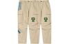 Li Ning Skateboard Casual Pants Fall Unisex Khaki AKXR479-1
