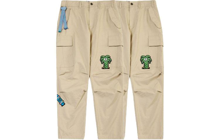 Li Ning Skateboard Casual Pants Fall Unisex Khaki AKXR479-1