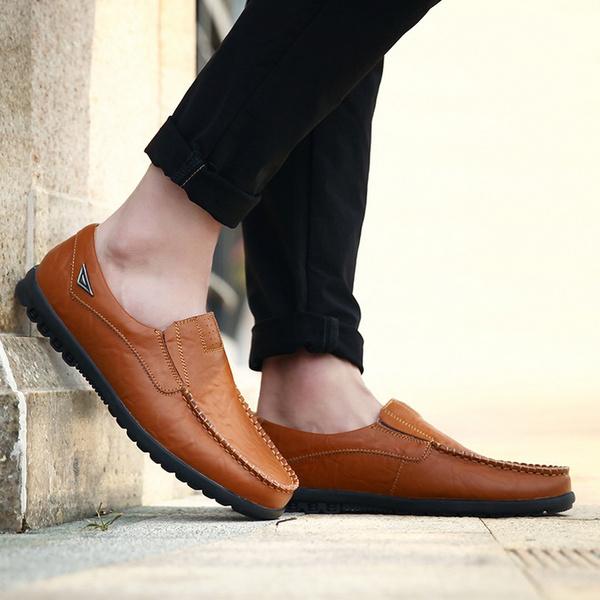 2024 Мужская обувь из натуральной кожи — фото 12