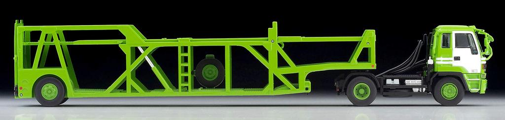 Tomytec Tomica Limited Vintage Neo Scale Isuzu 810EX Car Transporter ASZ022 Vehicle Transporter Finished Product 1/64 LV-N225a (Antico Trailer) Green,