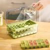 Silicone Ice Cube Trays Ice Cube Tray Lid Widened Soft Silicone Handle