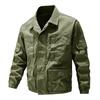 Washed American Retro Tooling Multi-pocket Jacket Men's Spring and Autumn Loose Jacket New Clothes