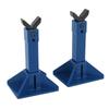 1 Pair RC Car Jack Stand Metal Height Adjustable RC Jack Toy Stands for 1 18 1 10 1 8 1 7 RC Crawler Truck Car