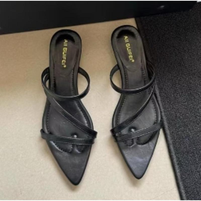 

Новая стильная обувь для женщин больших размеров летние женские уличные плоские шлепанцы вьетнамки повседневные сандалии конфетного цвета Zapatos De Mujer 40 чёрный