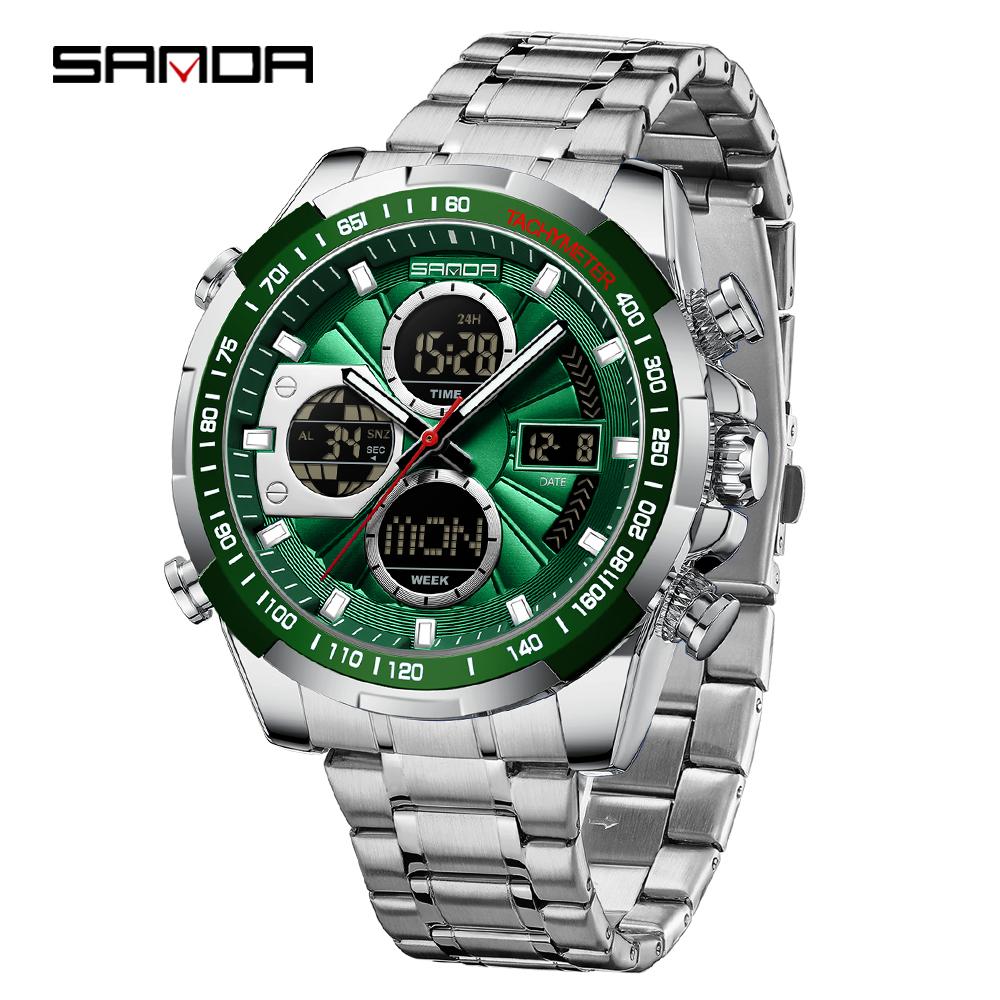 Digital LED Watch Men Sport Quartz Wristwatch Luxury Stopwatch Waterproof Male Electronic Clock