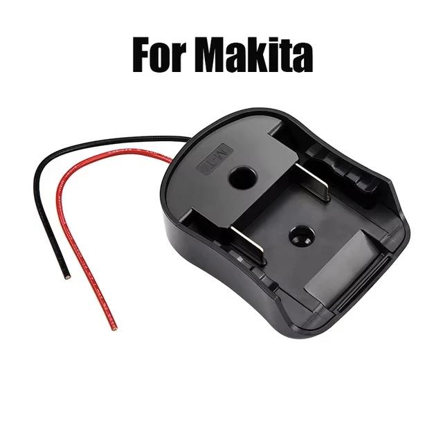 Battery Adapter Converter for Makita Dewalt Milwaukee 14.4V 18V 20V Li-Ion Battery DIY Power Tool Battery Converter
