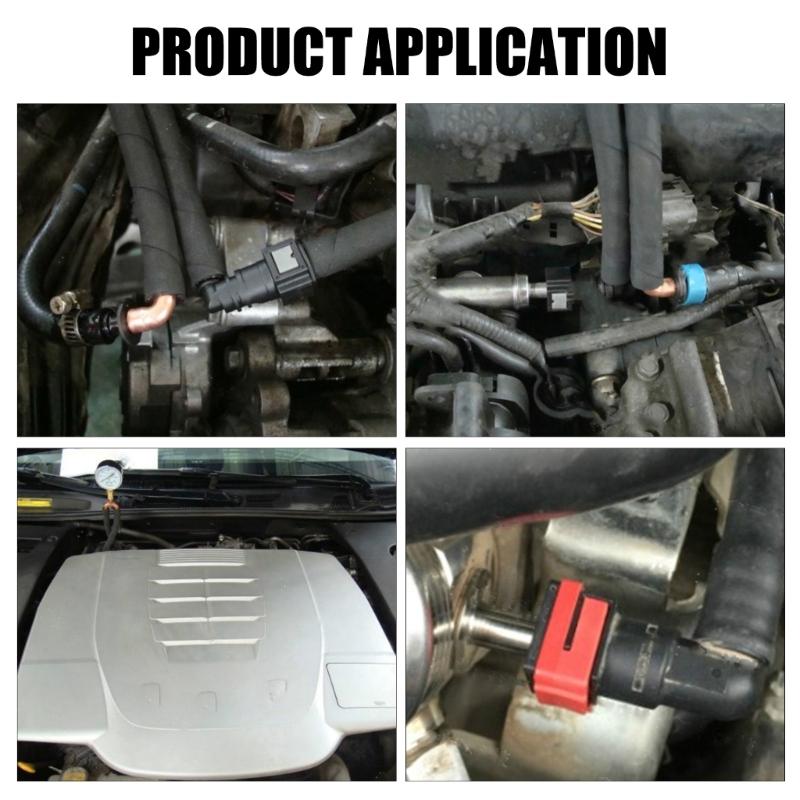 Universal Gas Pressure Gauge for Compatibility with Multiple Vehicle Types Offering Precise Oil Pressure Readings for Au