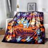 Christmas Football Celebration Personalized Name Blanket Throw Customizable Blanket Comfortable for Office Chair Bedding Sofa Office