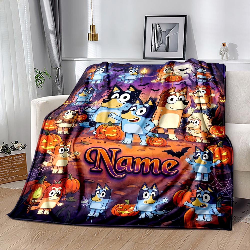Christmas Football Celebration Personalized Name Blanket Throw Customizable Blanket Comfortable for Office Chair Bedding Sofa Office