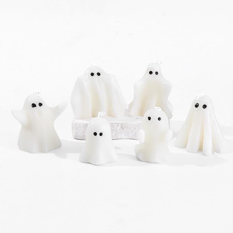 Halloween Little Ghost Scented Candle - Creative Home & Festival Decoration Souvenir