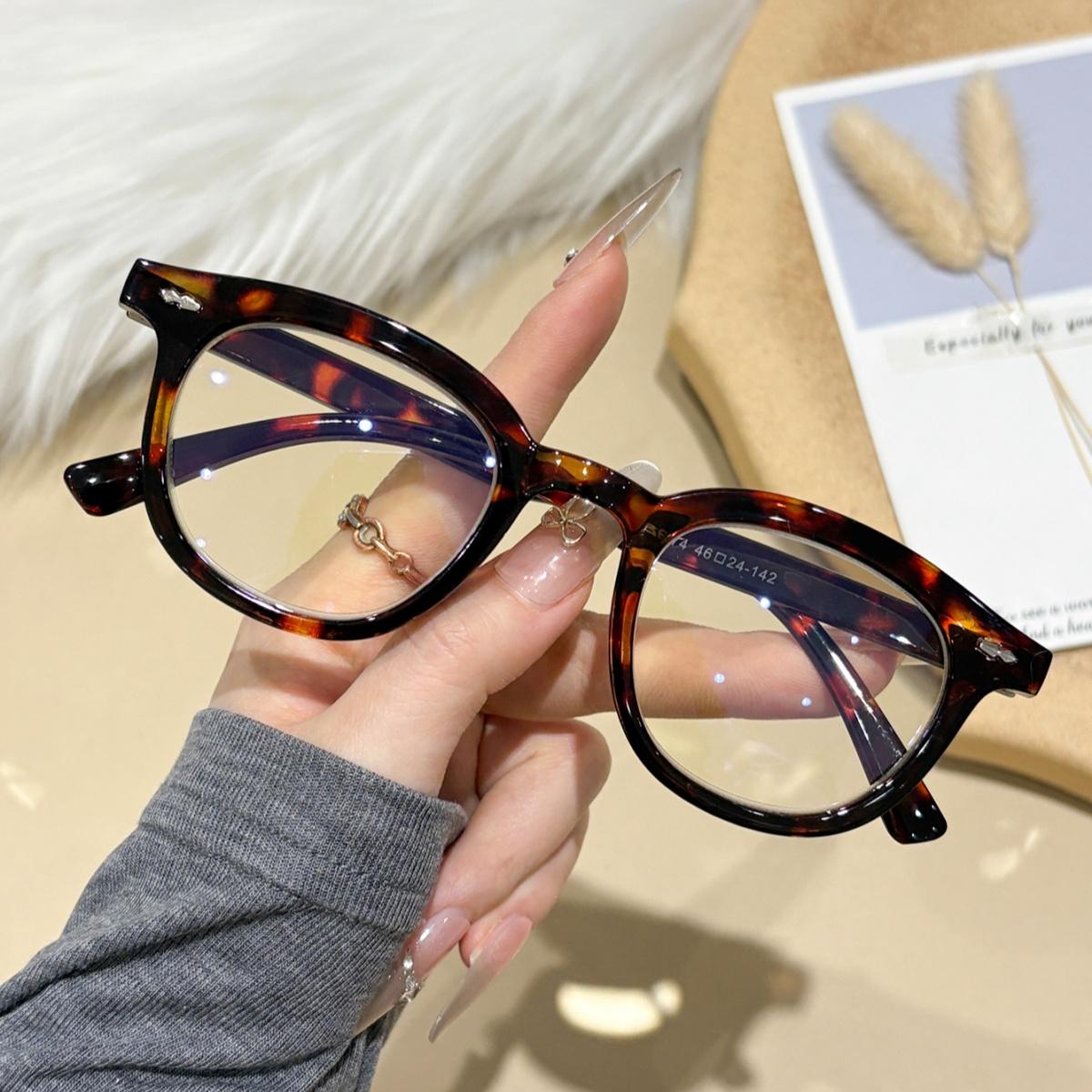 

reading glasses high-definition anti blue light middle-aged and elderly fashionable ultra light reading glasses comfortable +100