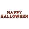 Patchion Happy Halloween - Inscription - Magnetic Backing - Embroidered Patch/Badge/Emblem